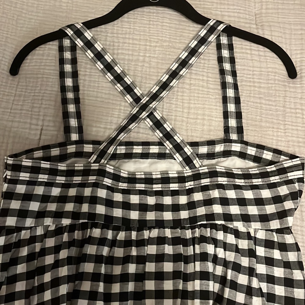 J crew gingham dress size 4 - Picture 3 of 9
